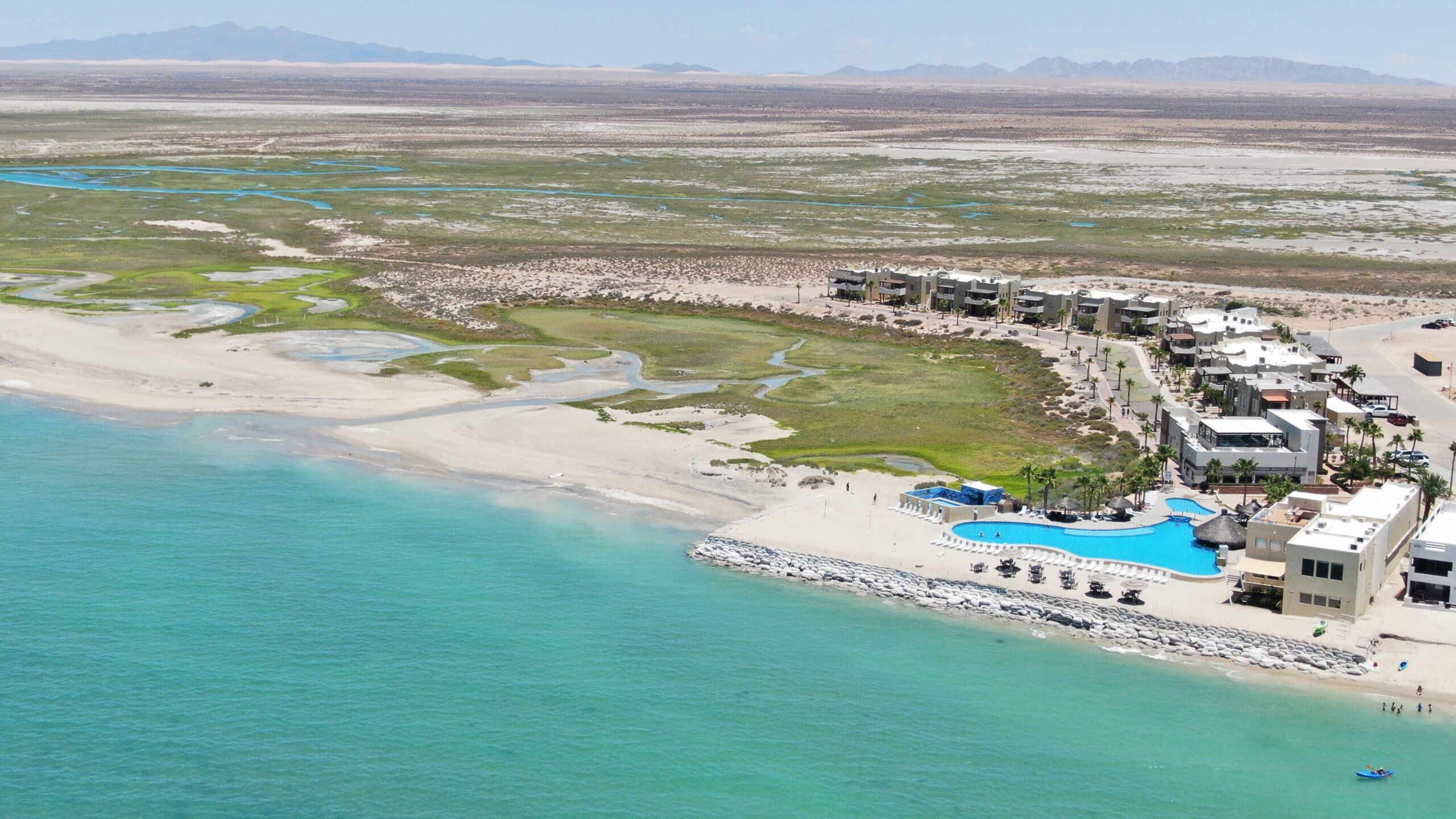 Aerial view of Laguna Shores Resort