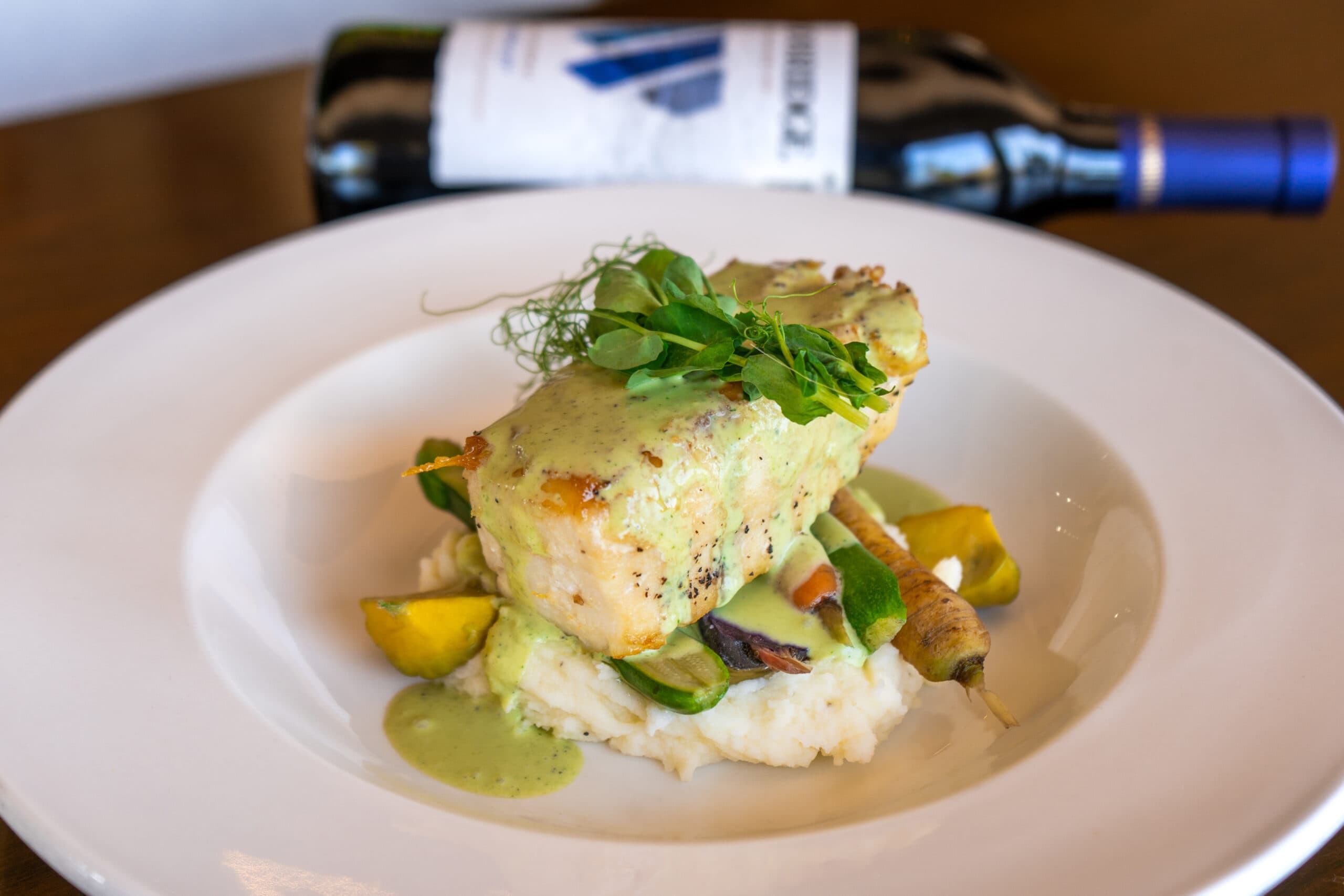 Chef's Signature Dish close-up